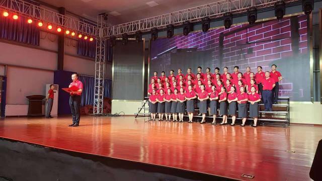 趙李橋茶廠攜手赤壁科信口企業(yè)獻禮建黨100周年文藝匯演舉行