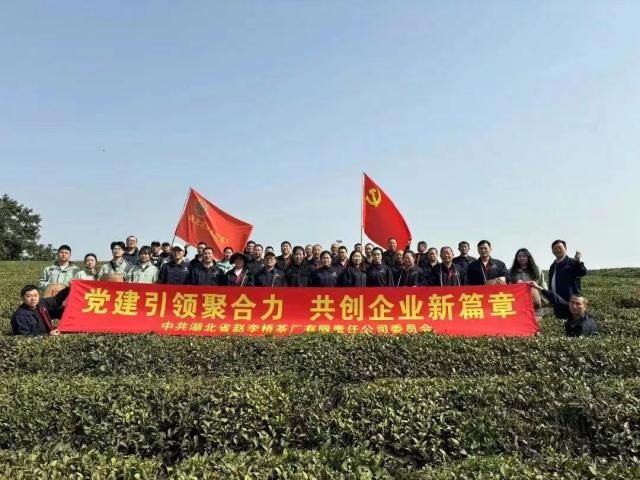黨建引領聚合力 共創(chuàng)企業(yè)新篇章——湖北省趙李橋茶廠開展黨建活動